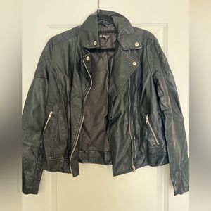 Forever 21 Faux Leather Moto Jacket
